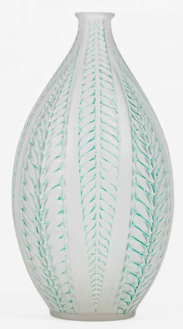 Rene Lalique Acacia Vase
