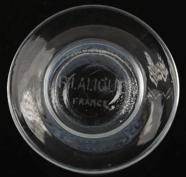 R. Lalique Chinon Glass 2 of 2