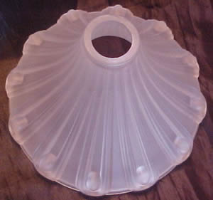 Fake Rene Lalique Cannele Ceiling Cover For A Hanging Light Fixture
