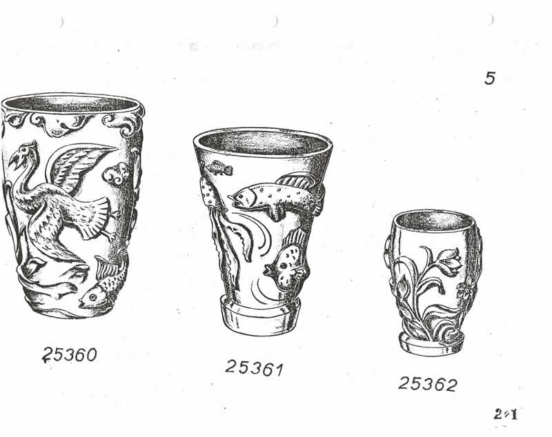 Glassexport Jablonecglass Glass Catalogue of Czechoslovakian Glass With Is Often Found With Forged Rene Lalique Signatures: Page 5