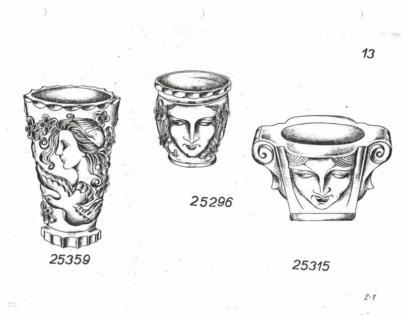 Glassexport Jablonecglass Glass Catalogue of Czechoslovakian Glass With Is Often Found With Forged Rene Lalique Signatures: Page 13