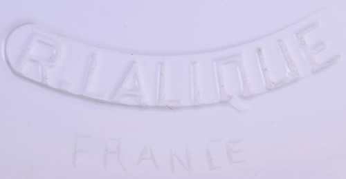 R. LALIQUE Molded And FRANCE Cut Signature On Underside Of A Primeveres Box