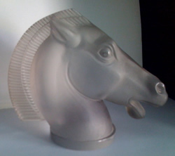 Lalque Car Mascot Longchamp A Version Horse Head