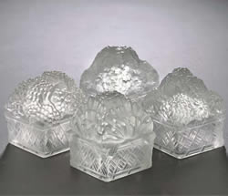 Rene Lalique Four Seasons Table Decorations