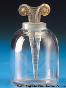 R. Lalique Satyr Perfume Bottle by Rene Lalique