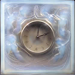 Rene Lalique Sirenes Clock
