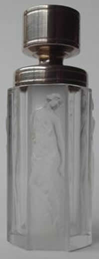 Rene Lalique 4 Figurines Atomizer