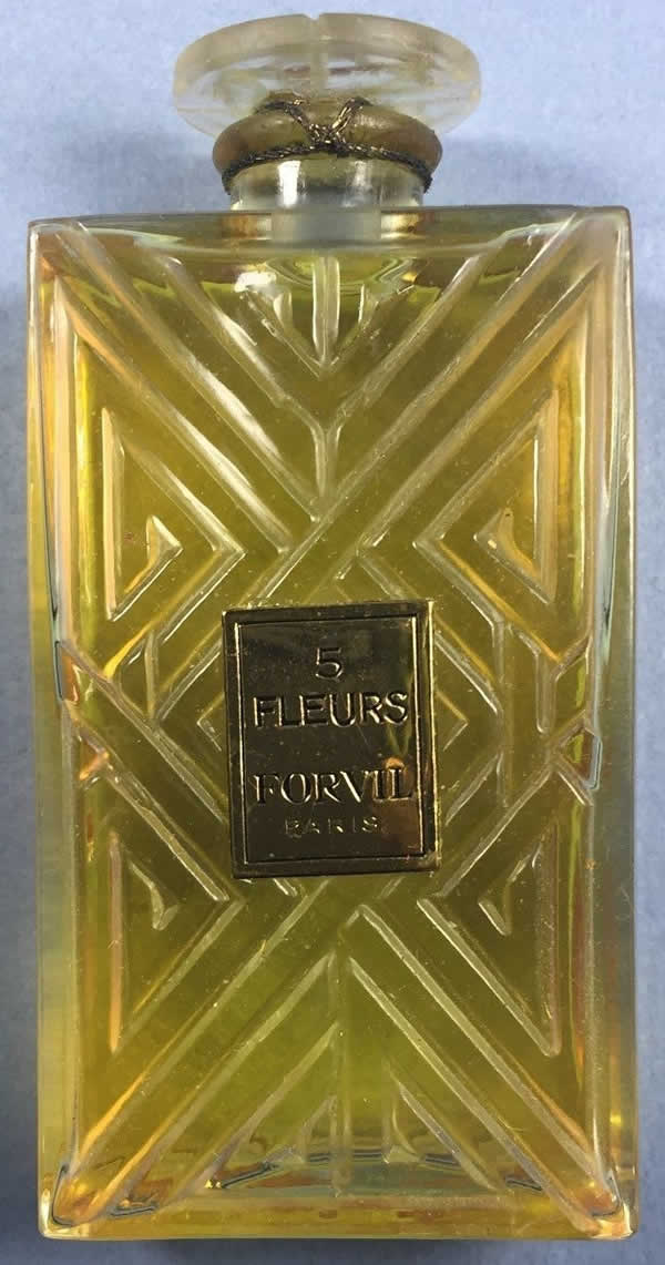 R. Lalique 5 Forvil Perfume Bottle