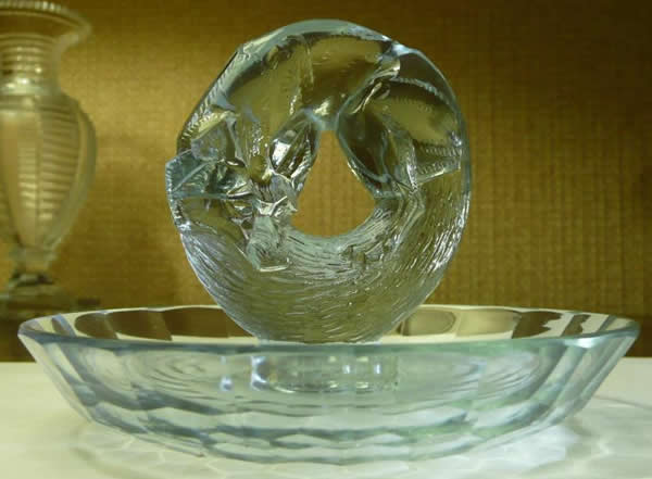 R. Lalique Alaska-2 Ashtray