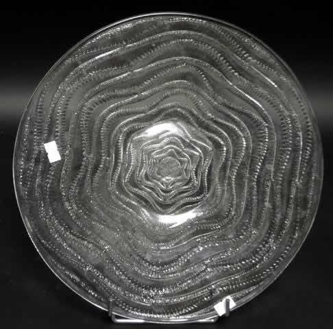 R. Lalique Annecy Plate
