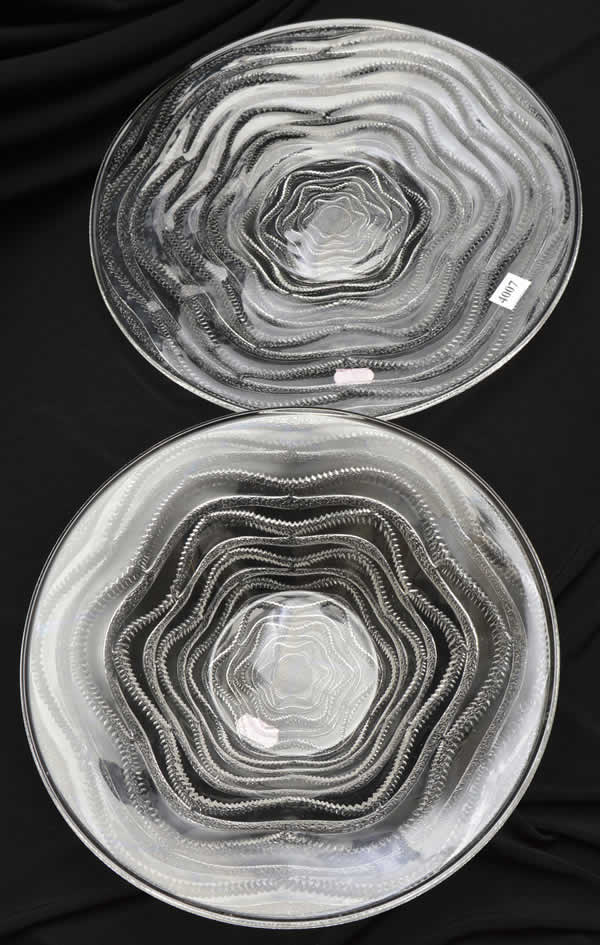 R. Lalique Annecy Tableware