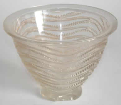 R. Lalique Annecy Vase