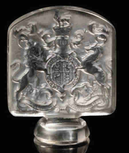 Rene Lalique Armes D'Angleterre Seal
