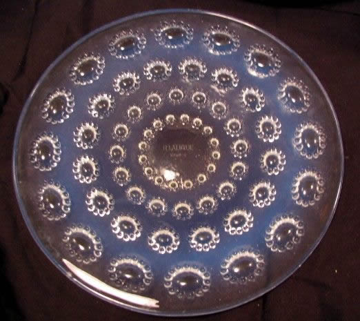 Rene Lalique Asters Plate 