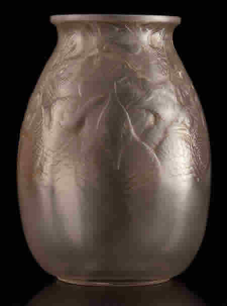 Rene Lalique Borromee Vase