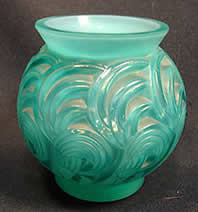 Rene Lalique Bresse Vase