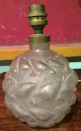 R. Lalique Camaret Lamp