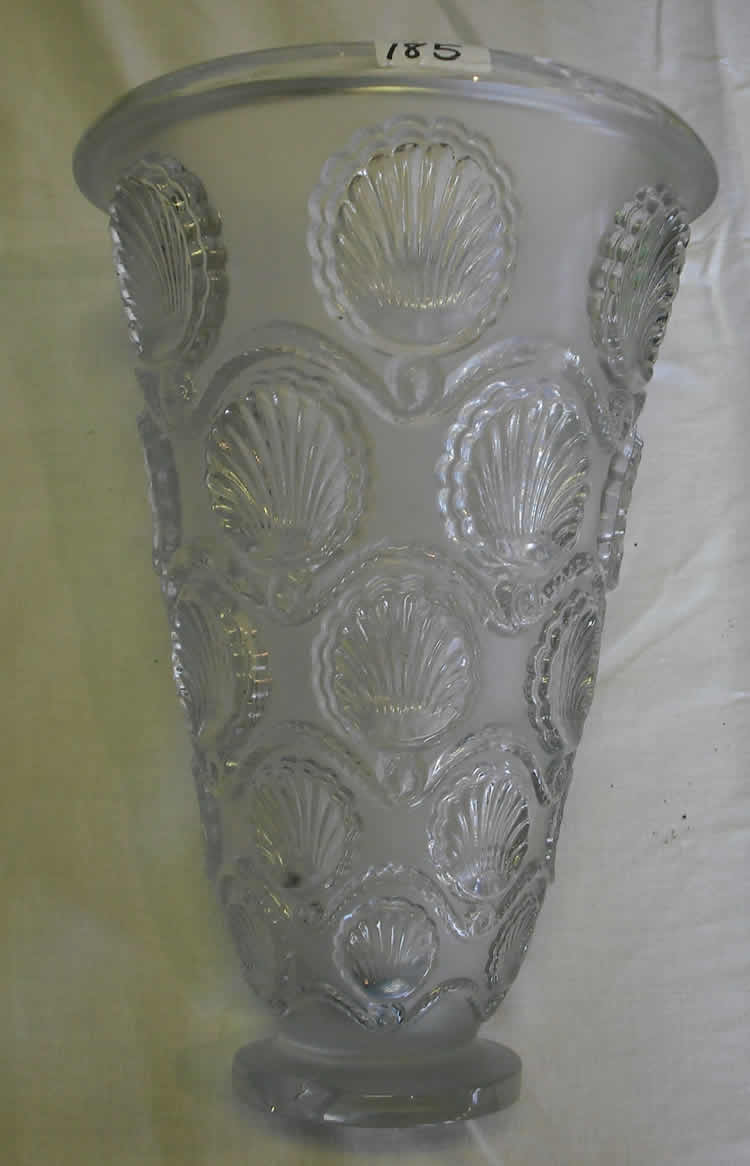 Rene Lalique Cancale Vase