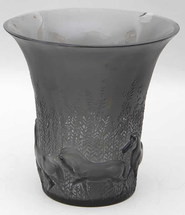 R. Lalique Chevaux Vase
