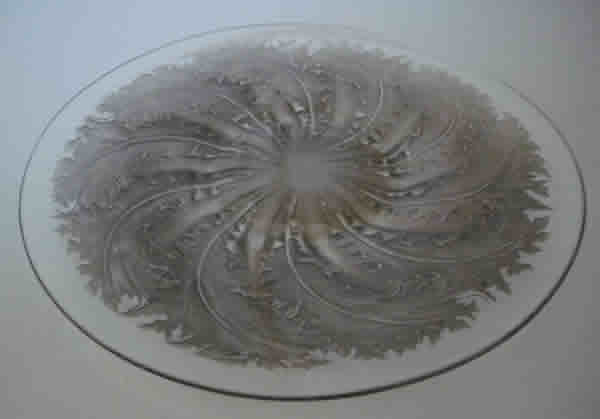 R. Lalique Chicoree Plate
