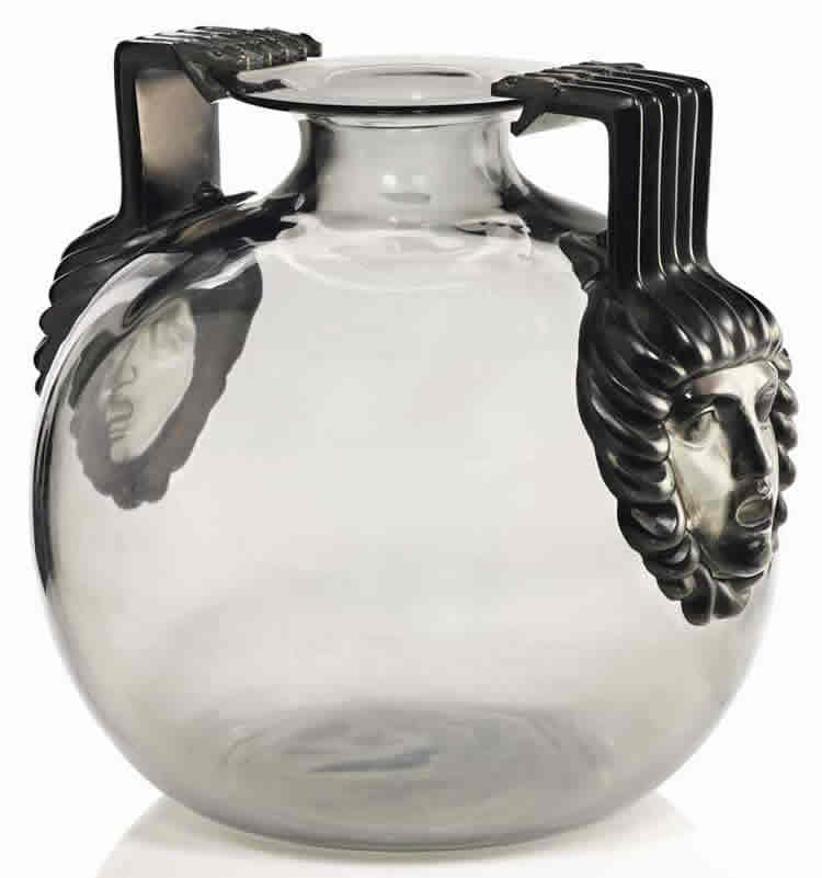 Rene Lalique Vase Cluny