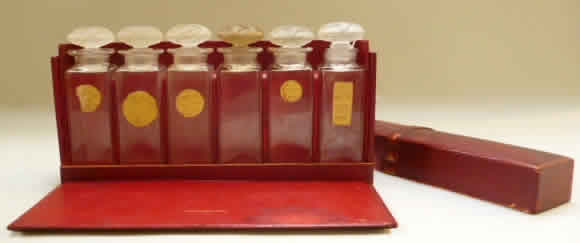 R. Lalique Coty Perfume Bottle Set