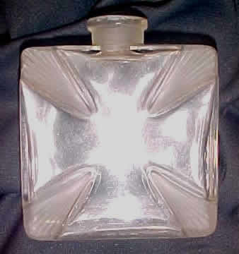 R. Lalique Croix Saint Georges Perfume Bottle