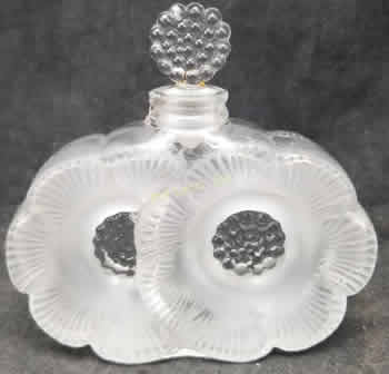 R. Lalique Deux Fleurs Perfume Bottle