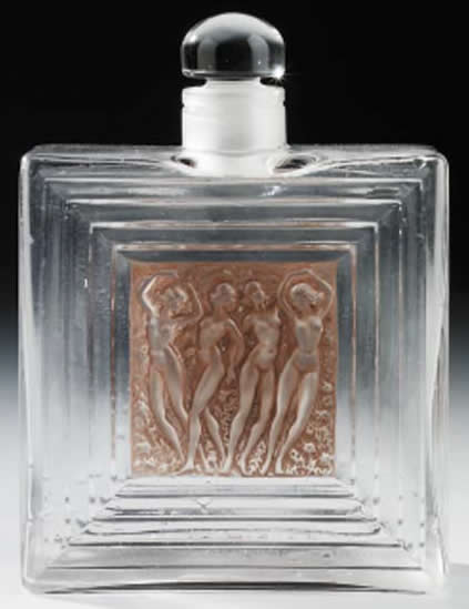 R. Lalique Duncan Perfume Bottle