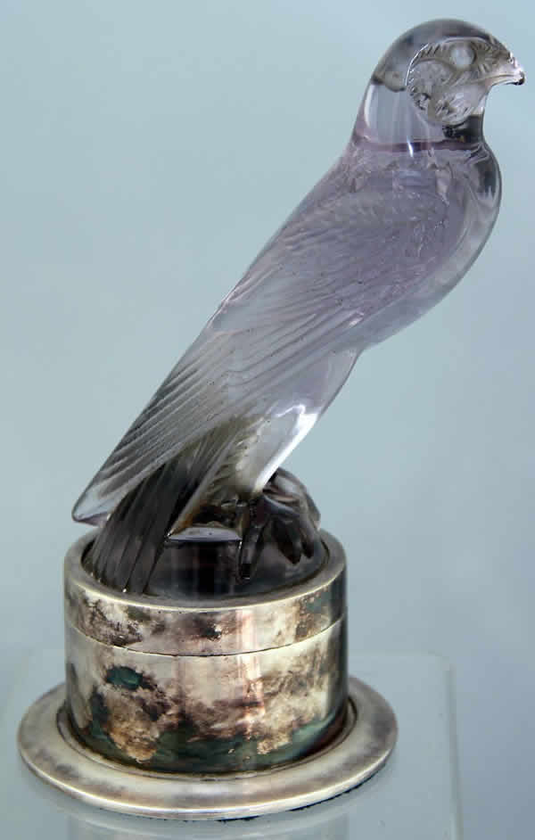 R. Lalique Faucon Hood Ornament