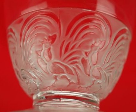 Rene Lalique Faverolles Glass