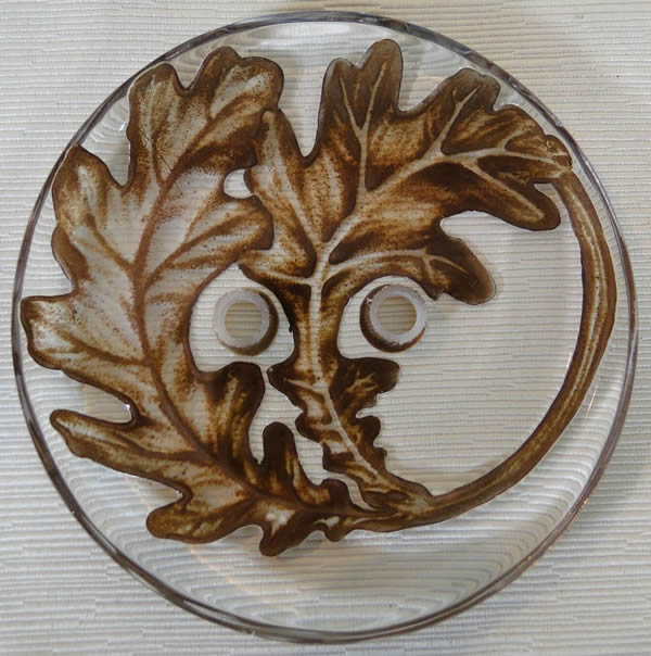 Rene Lalique Medallion Feuilles De Chene