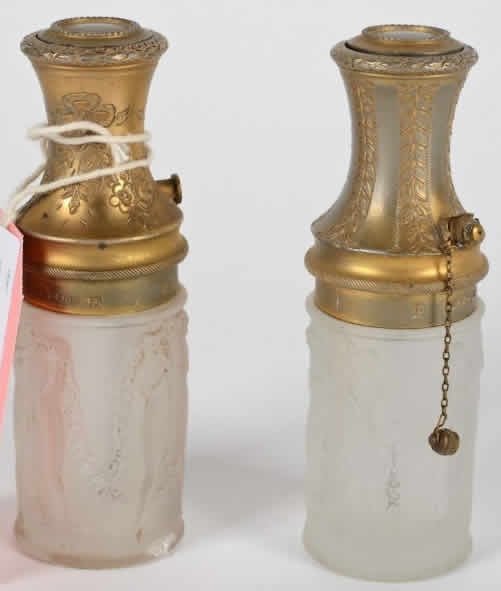 R. Lalique Figurines Et Garlandes Atomizer