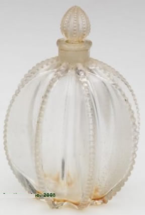 R. Lalique Flowers of Devonshire Perfume Bottle