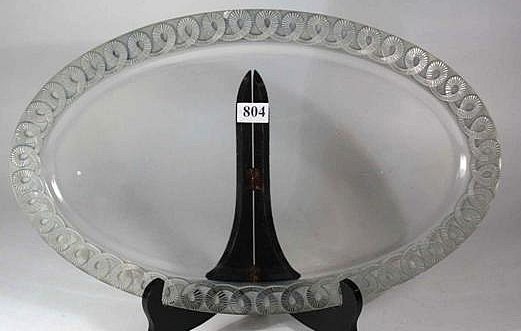 R. Lalique Galon Platter