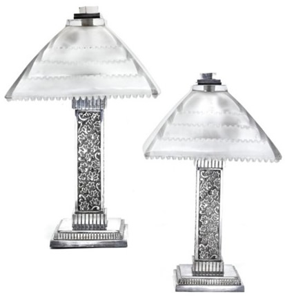 Rene Lalique Grand Depot Lamp