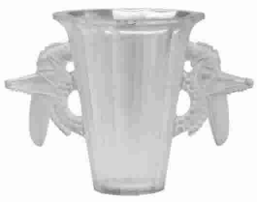R. Lalique Grillons Vase