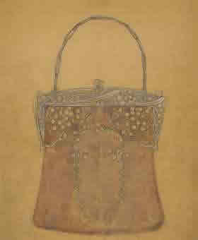R. Lalique Handbag Drawing