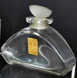 R. Lalique Heliotrope Perfume Bottle