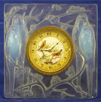 R. Lalique Inseparables Travel Clock