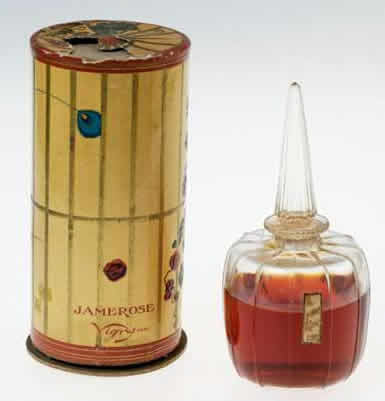 Rene Lalique Jamerose Perfume Bottle