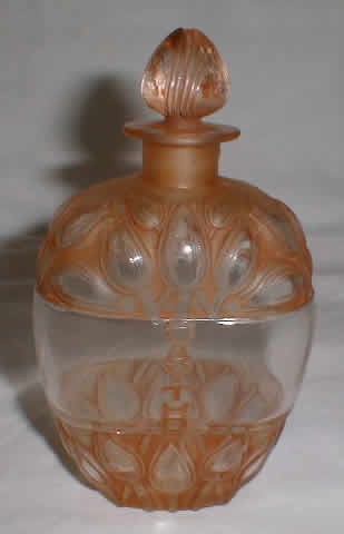 Rene Lalique French Lilac Perfume Bottle