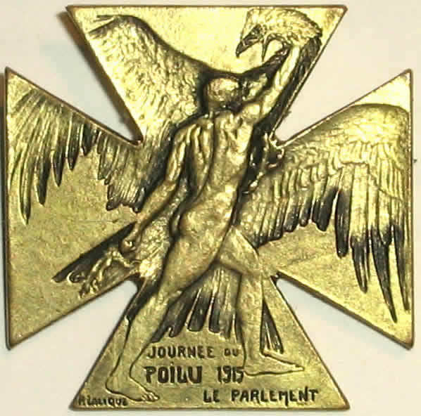 R. Lalique Journee de Poilu Brooch