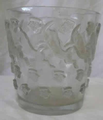 R. Lalique Jurancon Vase