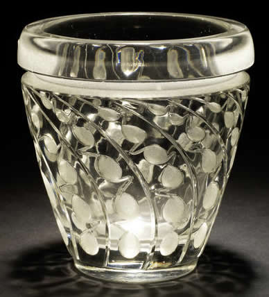 R. Lalique Lemna Vase