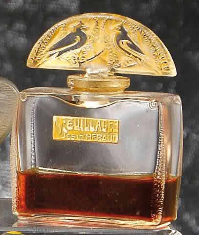 R. Lalique Les Feuillages Perfume Bottle