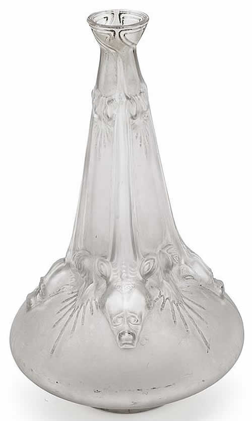 R. Lalique Lezards Decanter