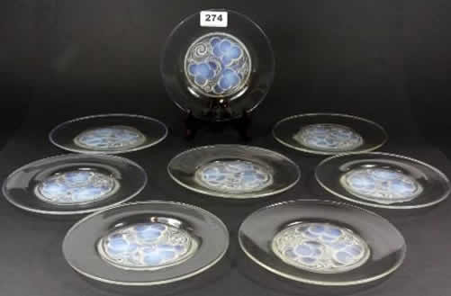 R. Lalique Marienthal Plate
