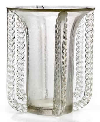Rene Lalique Marignane Vase