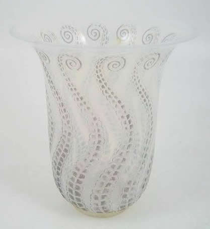 R. Lalique Meduse Vase